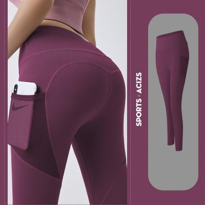 China New Arrival Good Quality Breathable Elastic Fitness Side Pockets Yoga Gaiters for sale