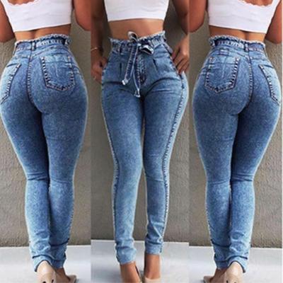 China 2021 QUICK DRY the latest fashion plus size jeans women fat plus size jeans plus size women's jeans for sale