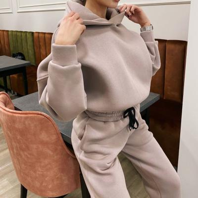 China custom Anti-wrinkle crop top hoodies for women long sleeves cropped hoodies clothes with letter hot sale new style for sale