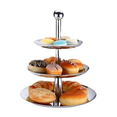 China Modern Kallete Stainless Steel Cake Stand Dessert Stand for Hotel and Restaurants High Quality Stainless Steel for sale