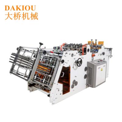 China HBJ-D800 Paper Industry Disposable PE Paper Food Box Making Machine for sale