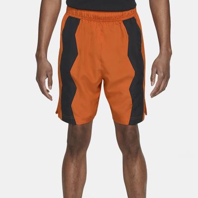 China Anti-Wrinkle Custom Service Color Block Polyester Summer Lightweight Men's Shorts for sale