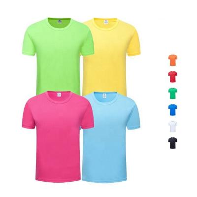 China Custom made high quality breathable crew neck sports100% polyester t-shirt for stylish men for sale