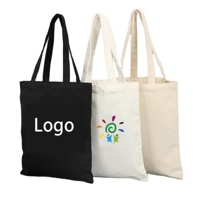 China Custom Logo Microwavable Cotton Tote Canvas Bags Eco-Friendly Shopping Grocery Market Reusable Customer Bag for sale