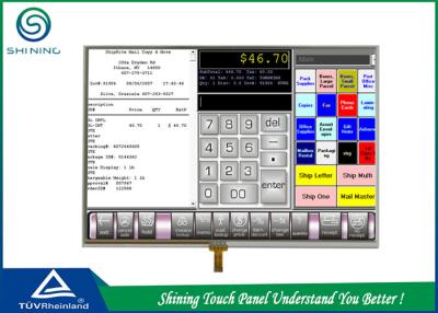 China Large Analog Touch Panel 4 Wire Resistance High Sensitivity 4 / 3 Ratio for sale