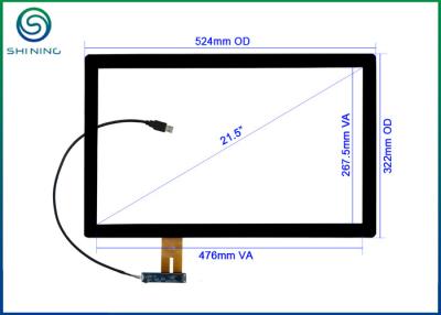 China Custom Capacitive Touch Screen Overlay for sale