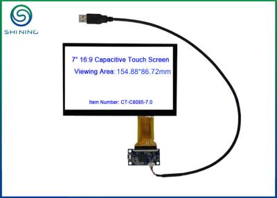 China Multi Capacitive 7 Inch USB Touch Screen For Innolux AT070TN92 ,  AT070TN93 , AT070TN94 for sale