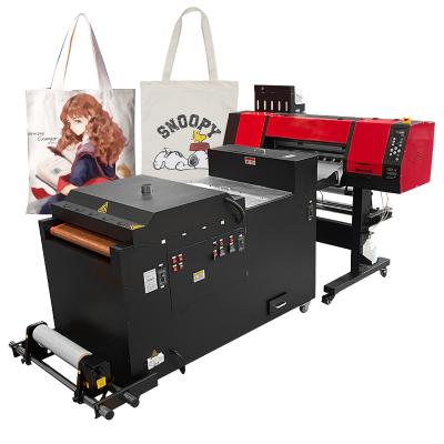 China Garment Shops 2022 Hot Sales T-shirt Digital Fabrics Printing Machine High Speed ​​Double Head I3200 A2 DTF Printing Machine for sale