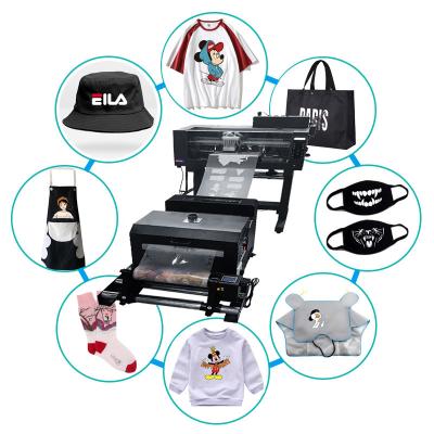 China Garment Shops Portable White Toner Office DTF Printer Machine Heat Transfer A3 PET Film Printing Automatic Direct To Film Printer for sale