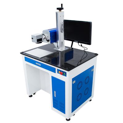 China 20W 30W 50W Water Cooled Desktop CO2 Laser Marking Machine For Nonmetal Plastic Materials for sale