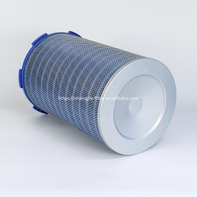 China Construction Material Shops Cylindrical Flame Retardant Air Filter Element Dust Collector Filter Cartridge Quick Removal Flame Retardant Air Cleaner for sale