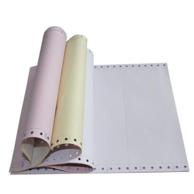 China Overnment 2/3/4 Ply Computer Printing High Quality Wholesale Carbonless Continuous Paper Paper for sale