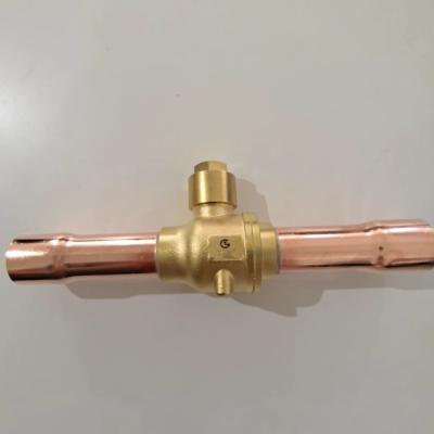 China Brass Ball Valve for Refrigerants and Other Applications 0-4.5 MPa Range for sale