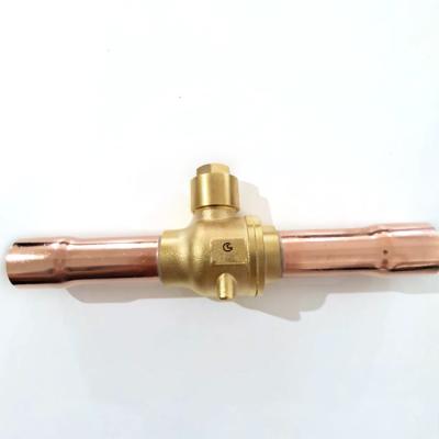 China 0-4.5 MPa Pressure Subcritical Ball Valve Solder Ball Valve For Refrigeration for sale