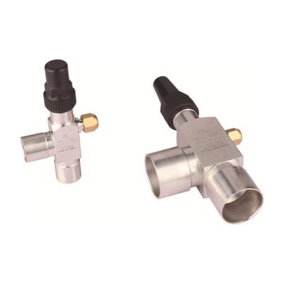 China 9.5MPa Hydraulic Pressure Solder Angle Valve For CFC HCFC HFC R717 Fluids for sale