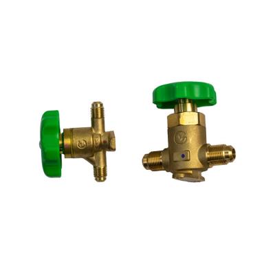 China CFC HCFC HFC Refrigerant Refrigeration Valve With Easy Installation And No Outside Leakage for sale