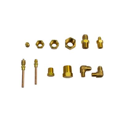 China Precision Manual Brass Needle Valve and Fittings for Refrigeration and Air Conditioning Systems for sale