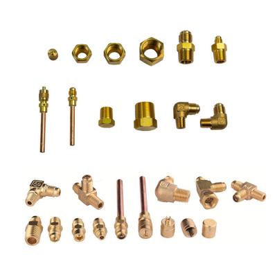 China Air Conditioning Precision Refrigeration Needle Valves With Brass Fittings And Nuts for sale