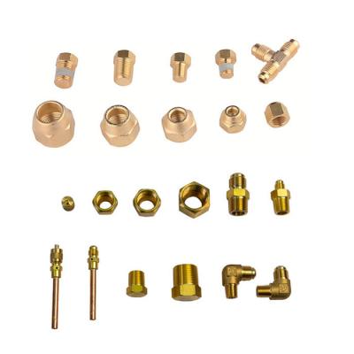 China Easy Replacement And Reliable Brass Needle Valve Precision Air Conditioning Brass Fittings for sale