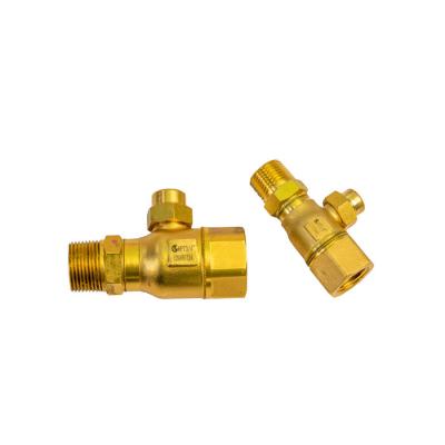 China Easy Installation 3 Way Refrigeration Valve 0.3～5.0MPa For CFC HCFC And HFC Refrigerants for sale