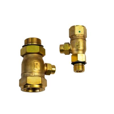 China CFC HCFC HFC 3 Way Shut Off Valve for Refrigeration Temperature Range -29℃～+140℃ for sale