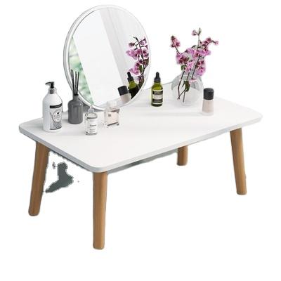 China Window Foldable Easy Dressing Table With Mirror for sale