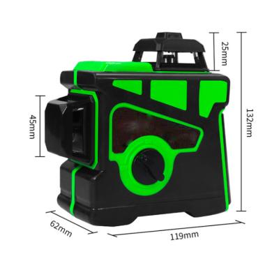 China Sell ​​Well New Type 12 Line Digital 360 Degree Outdoor Laser Level Green 21*15.5*24.5cm for sale