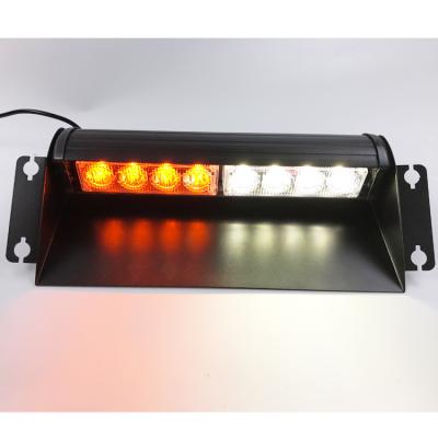 China High Intensity Police 8Led Windshield Emergency Dash Auto Platform Lamp Warning Strobe Lights for sale