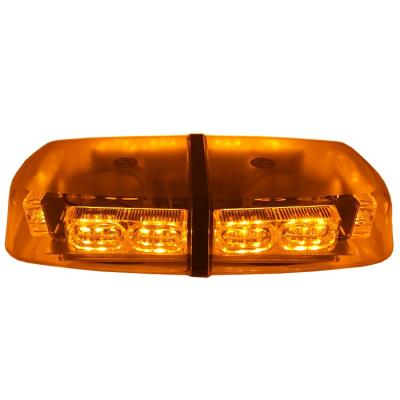 China Polycarbonate (PC) 12V 36W Emergency Warning Flasher Led Warning Lights Amber Yellow Amber Strobe Alarm Hazard Light Bar for sale