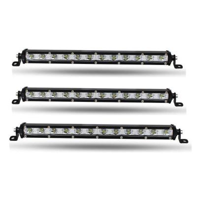 China Super Slim Housing 18W 36W 54W 72W 90W 108W 132W 144W Mini LED Light Bar Diecast Aluminum Offroad Super Slim Light Bar for sale