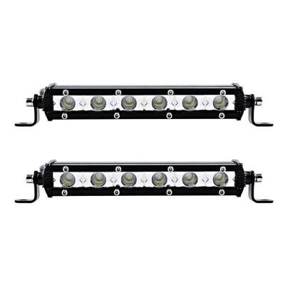 China Super Slim Housing 18W 36W 54W 72W 90W 108W 132W 144W Auto Off-Road Aluminum Truck Light Bar LED Super Slim Light Bar for sale