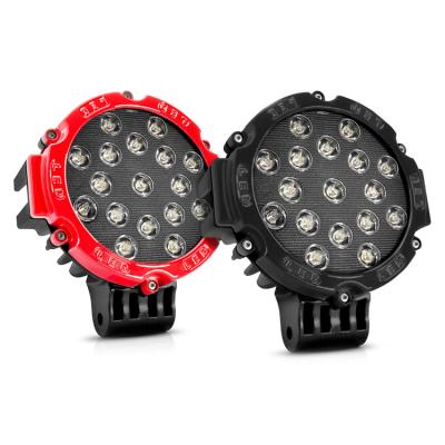 China Cheap price 9V 24V truck LED die-casting aluminum housing 51W offroad lamp led work light for sale