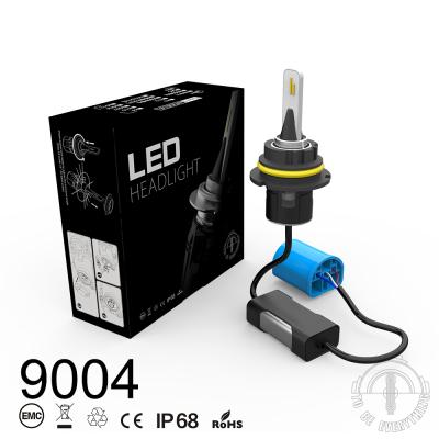 China Automobile lamp automotive car led 9004 B6 auto headlight 24W 3600 lumen CSP Y11 9004 car LED headlight for sale