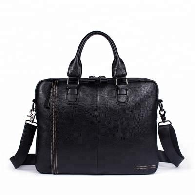 China With Handle Genuine Leather Laptop Men Bag Classic Messenger Bag Fashion Casual Business Shoulder Handbags For Men FS2115 for sale