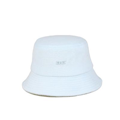 China Custom Fisherman Brim Bucket Hats Cotton Embroidery Gift Sun Protection Beach Soft Wide Adult Bucket Hat Caps New Design for sale