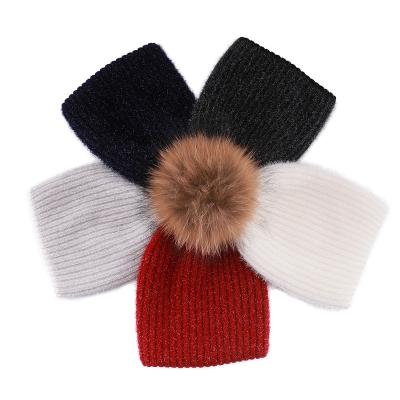 China BN210057 JOINT Lady Hats Beanie Knitted Fleece Soft Beanie Hat Winter Custom Beanies With Embroidery Custom Knit Hat for sale