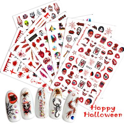 China Nails New Arrived DIY Nail Art Sticker Design Lips Girl Charming 5d Nail Sticker Manicure Decoration Self Adhesive Decals For Females for sale