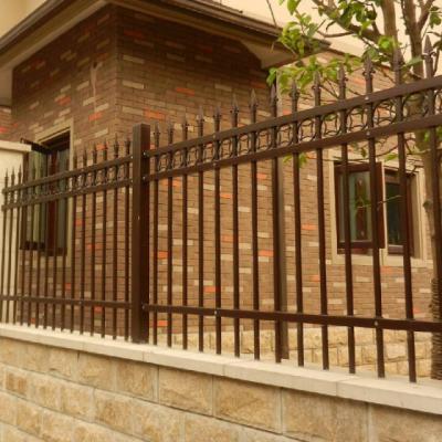 China Q235 Steel Tubes Villa Fence Powder Coated Square Post 60*60*2mm Highly Safe for sale