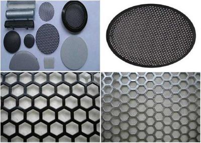 China Durable Round Hole Mesh 5mm Wire  , Aluminum Sheet Metal With Round Holes  for sale