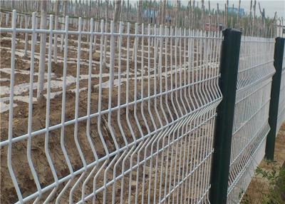 China PVC Coated Wire Mesh Garden Fence Great Strength 830-2230mm Height For Village for sale