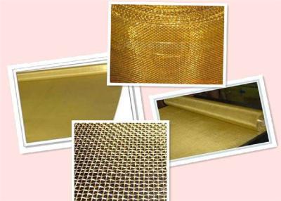 China 99.8% Pure Copper Metal Mesh Twill Weaving High Carrying Capacity 4-200mesh for sale