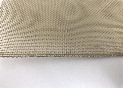 China 40 Brass Wire Mesh For Filter , Roll Metal Mesh Screen 0.2mm / 1m * 30m for sale