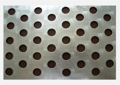 China Durable Perforated Steel Plate Metal Mesh / Round Hole Perforated Sheet Fast Delivery for sale