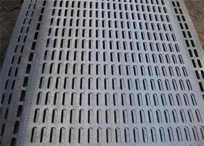 China 6MM Round Hole Mesh , Perforated Metal Mesh Punched Wire Mesh Netting / Plate / Screen for sale