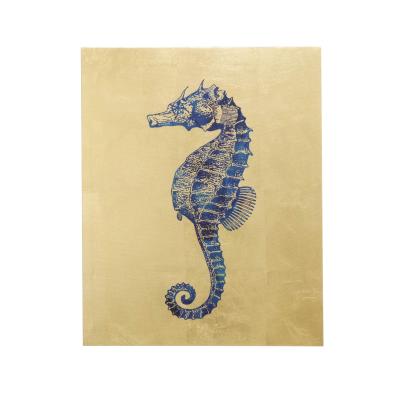 China Classic Wall Art Seahorse Design Canvas Painting For Living Room Bedroom Office Cafes Hotels Decor for sale