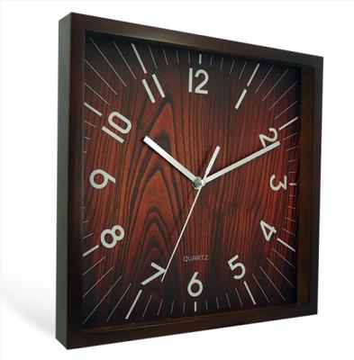 China Square CLASSIC Simple Shape Decorative Oversized Quartz Wall Clock for sale