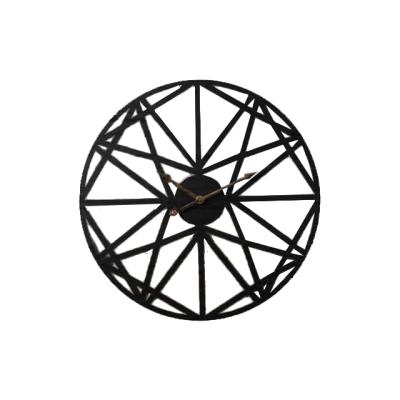 China 2019 antique style retro round metal wall clock for home decor guten the clock for sale