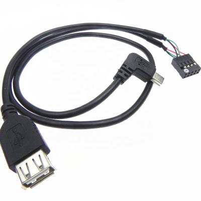 China Custom Electronic Lvds Cable Connector Midi Interface USB Data Cable Assemble for sale