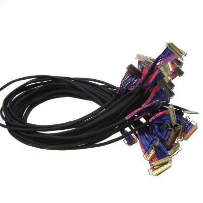 China custom micro coax lvds lvds wire lcd i-pex 20453 micro coax cable for cv board for sale