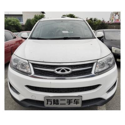 China Leather used car Chery 2014 Tiggo 5 2.0L CVT Jiazun edition 5 seater SUV used car for sale